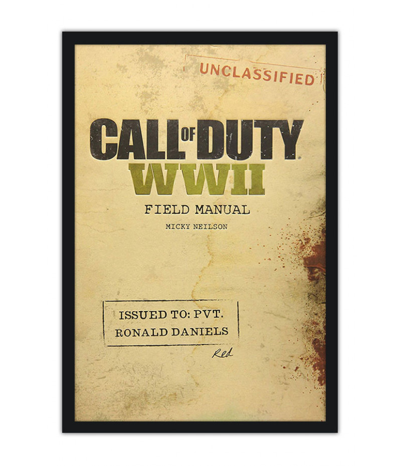 Poster Call of Duty - Wii - Games