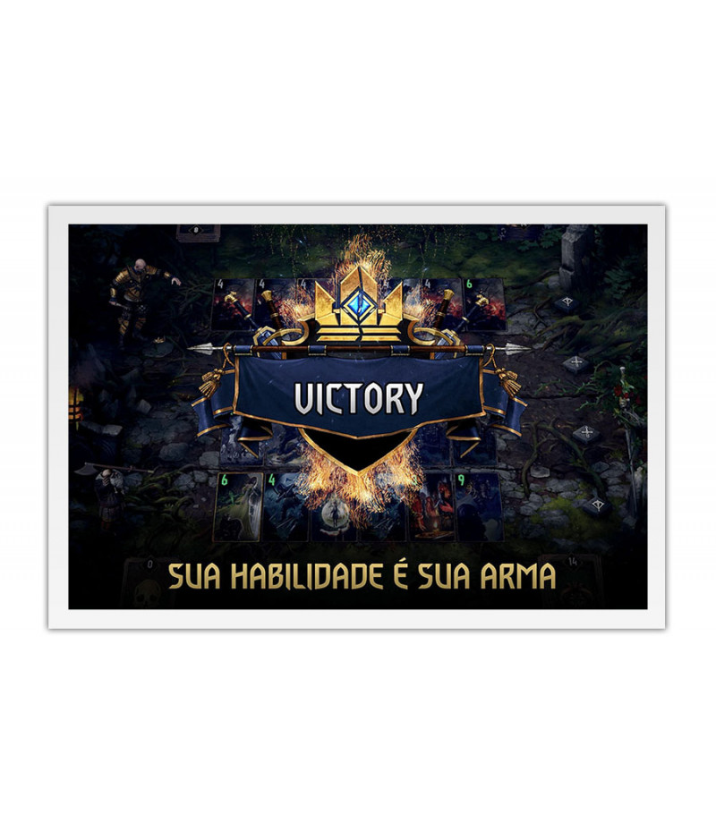 Poster Victory - Gwent The Witcher Card - Game - Games