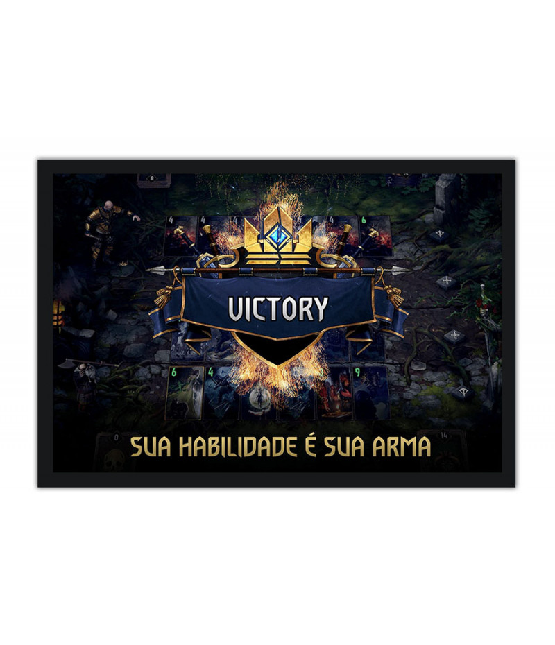 Poster Victory - Gwent The Witcher Card - Game - Games