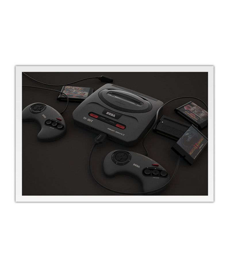 Poster Minimalista Video Game - Controle - Games