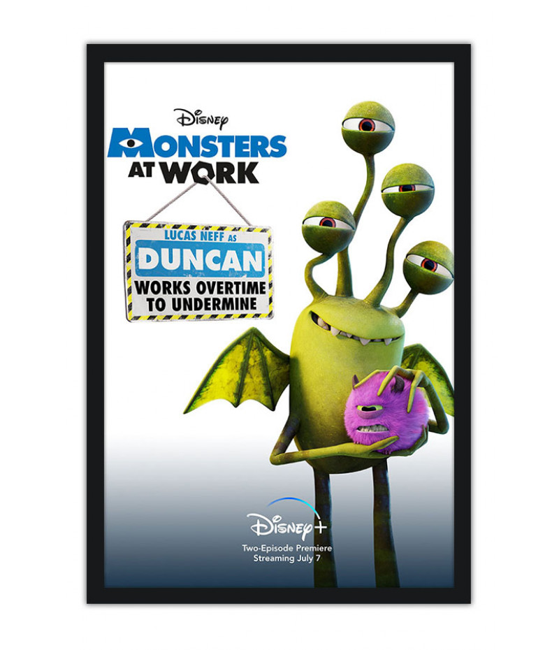 Poster Monstros no Trabalho - Monstros S.A - Filmes - Infantil