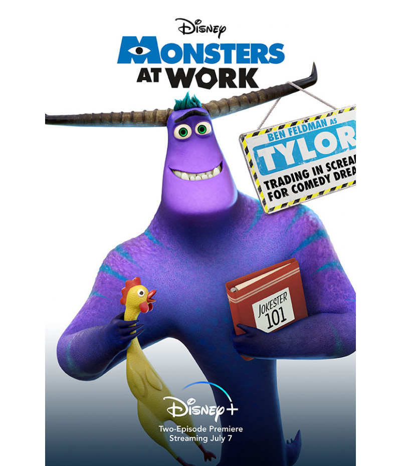 Poster Monstros no Trabalho - Monstros S.A - Filmes - Infantil