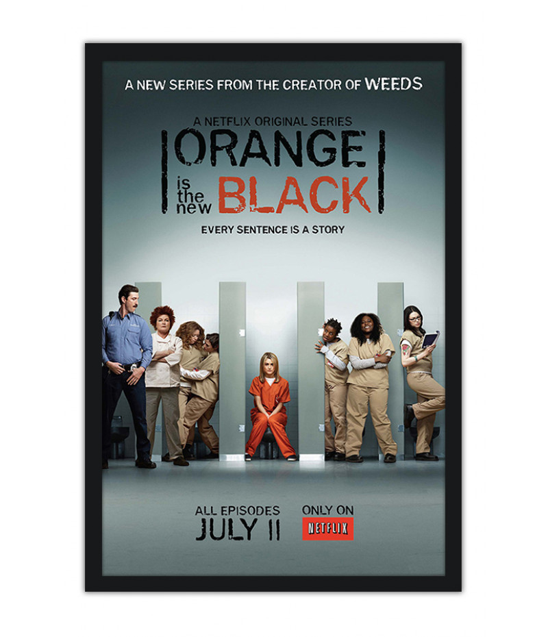 Poster Seriado Orange Is The New Black Oitnb