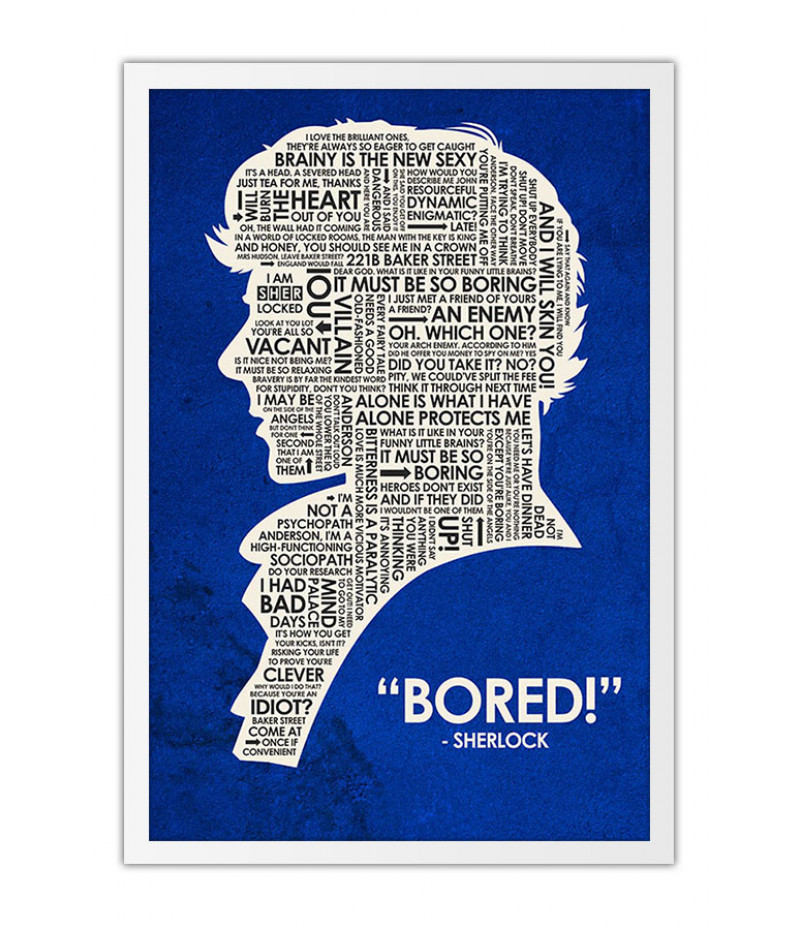 Poster Alternativo Sherlock Holmes