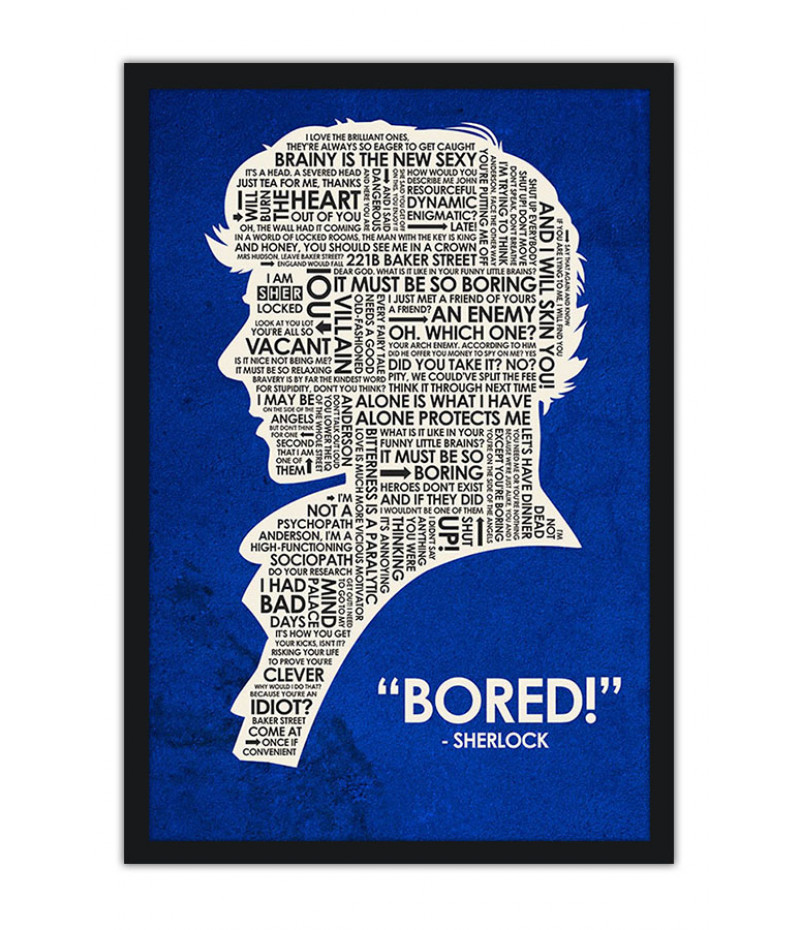 Poster Alternativo Sherlock Holmes