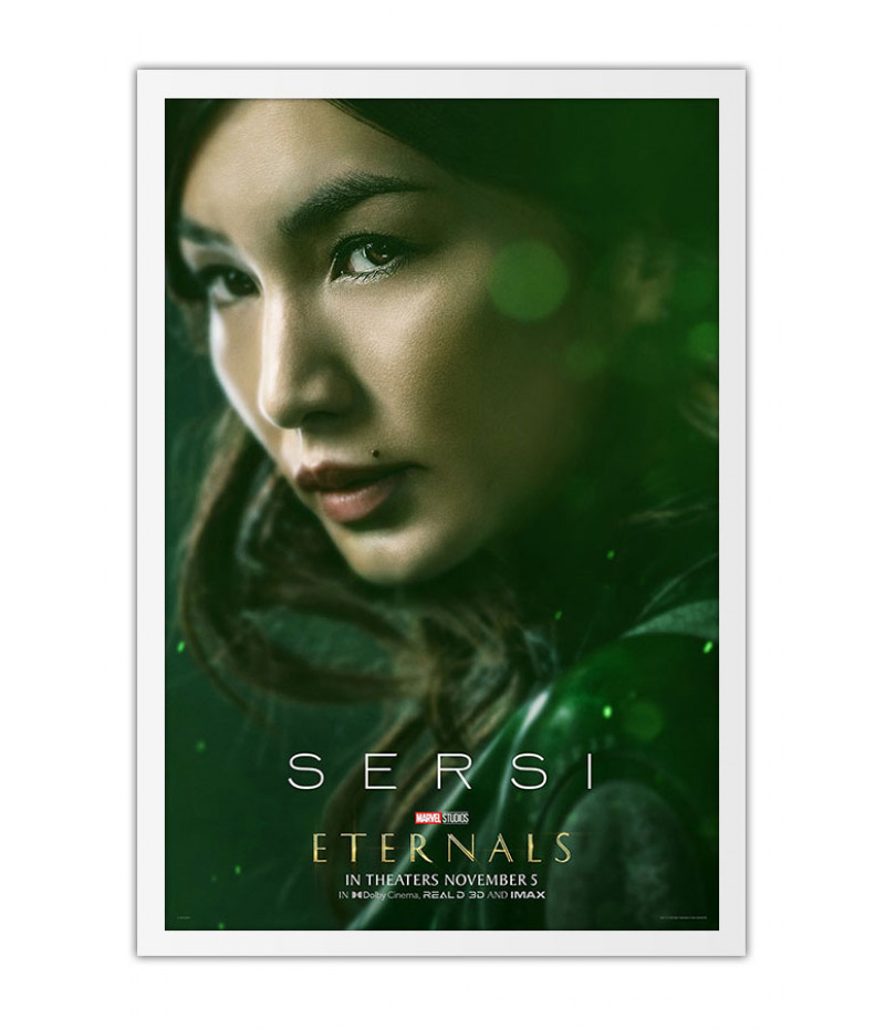 Poster Personagens - Sersi - Eternos - Eternals - Filmes