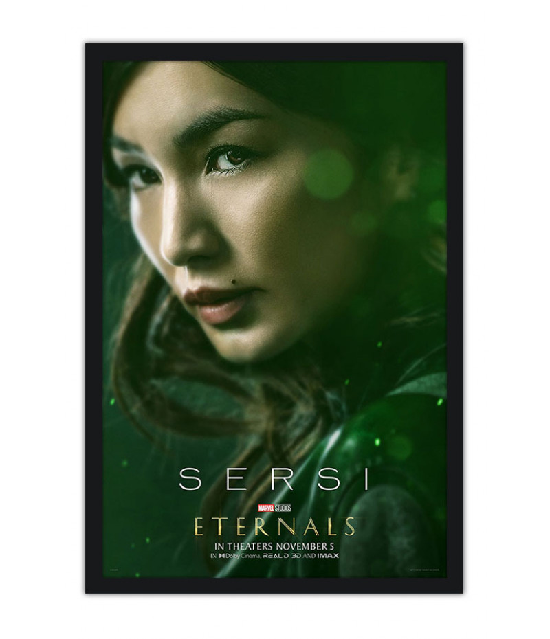 Poster Personagens - Sersi - Eternos - Eternals - Filmes
