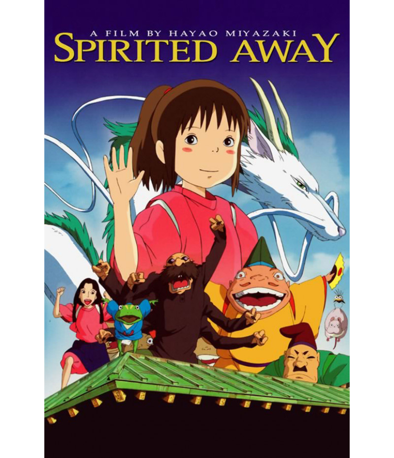 Poster A Viagem de Chihiro - Studio Ghibli - Infantil