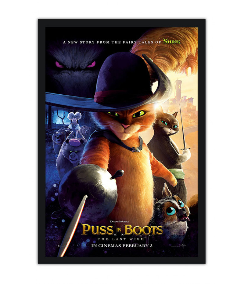 Poster Gato de Botas 2 - O Último Pedido - Infantil - Filmes