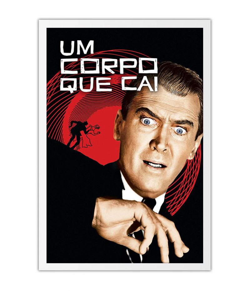 Poster Vertigo - Um Corpo que Cai - Alfred Hitchcock - Filmes