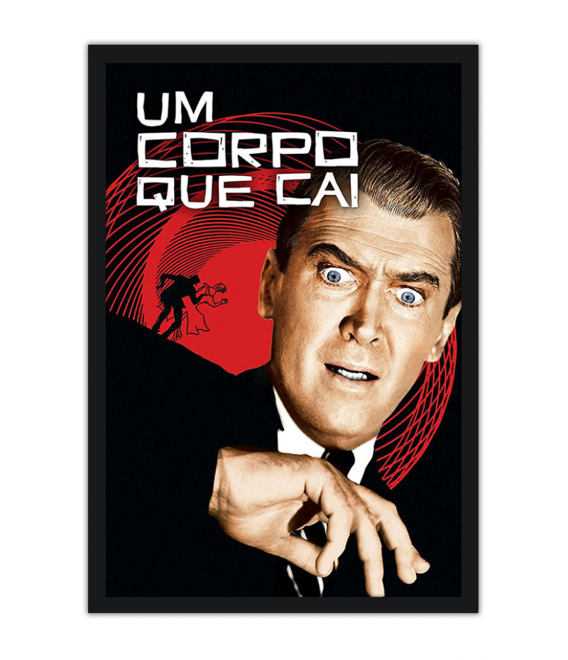 Poster Vertigo - Um Corpo que Cai - Alfred Hitchcock - Filmes