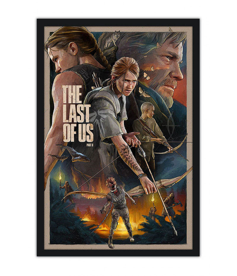 Poster The Last Of Us - TLOU - Games