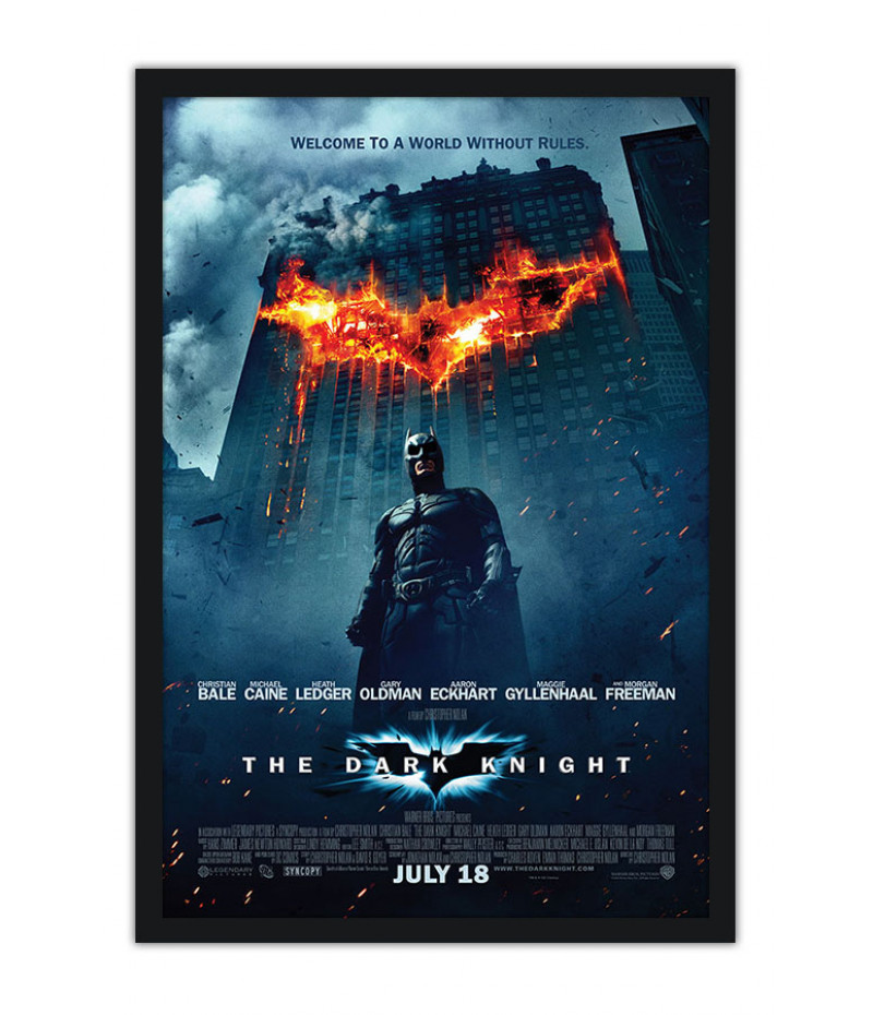 Poster Batman The Dark Knight - Batman O Cavaleiro Das Trevas - Filmes