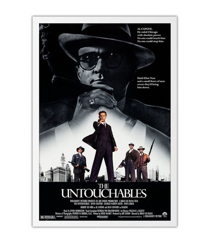 Poster  The Untouchables - Os Intocaveis - Filmes de Máfia