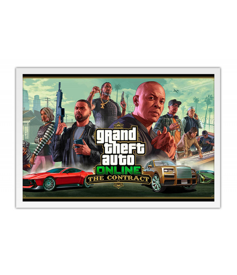 Poster GTA Grand Theft Auto Online: The Contract - Games