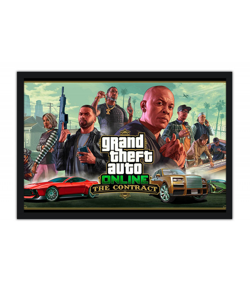 Poster GTA Grand Theft Auto Online: The Contract - Games