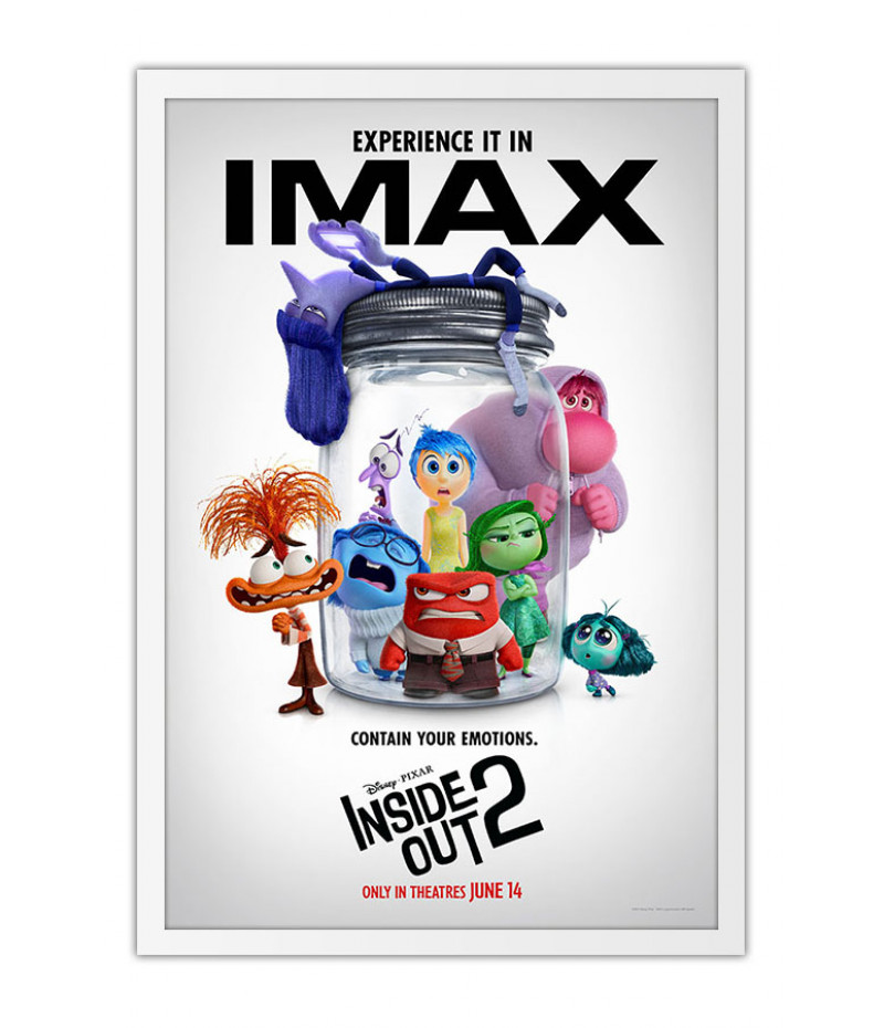 Poster Divertidamente 2 - Inside Out 2 - Animação - Infantil - Filmes