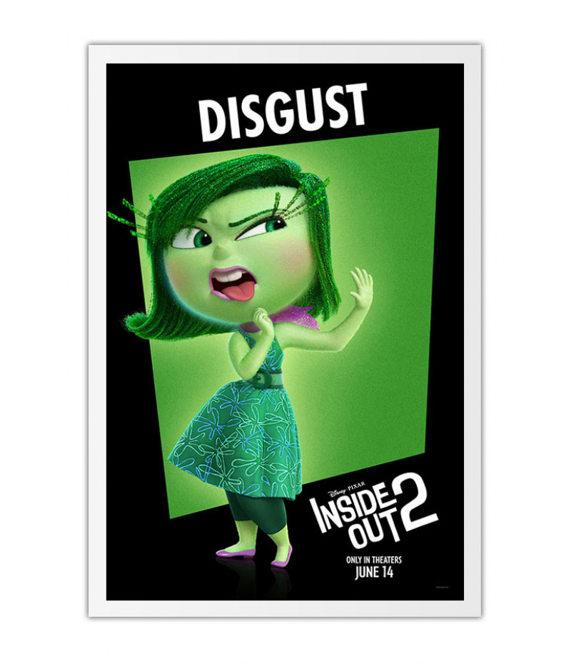 Poster Divertidamente 2 - Nojo - Inside Out 2 - Animação - Infantil - Filmes