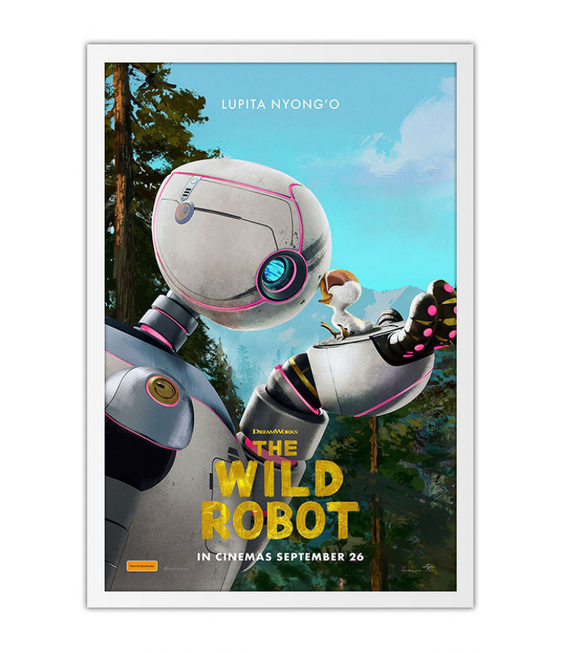 Poster Wild Robot - Robô Selvagem - Animacao - Filmes
