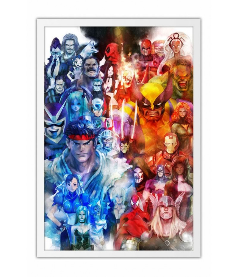 Poster Marvel Vs Capcom
