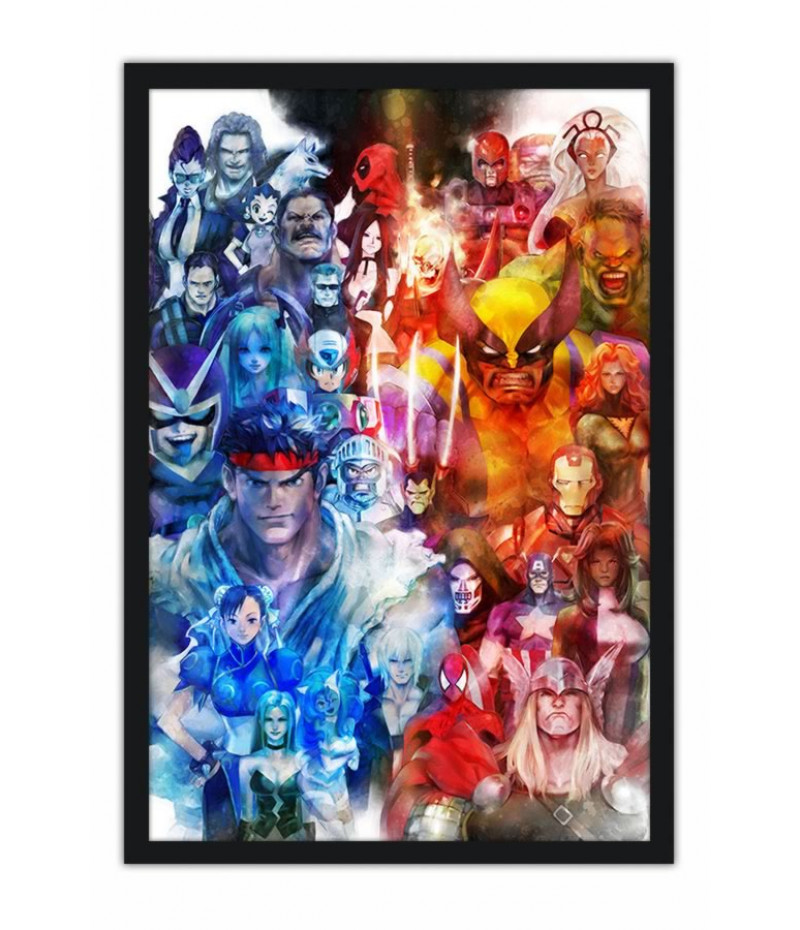 Poster Marvel Vs Capcom
