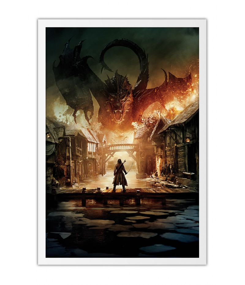 Poster Hobbit Cinco Exércitos - Five Armies