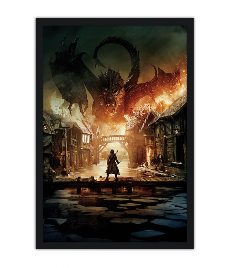 Poster Hobbit Cinco Exércitos - Five Armies