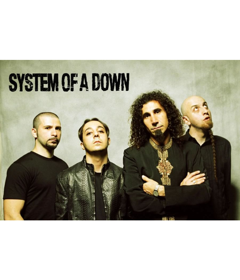 Poster Rock Bandas System of a Down - SOAD