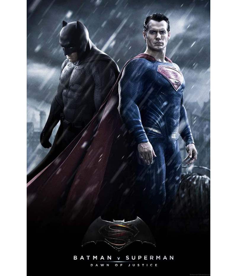 Poster Batman Vs Superman - DC Comics - Filmes