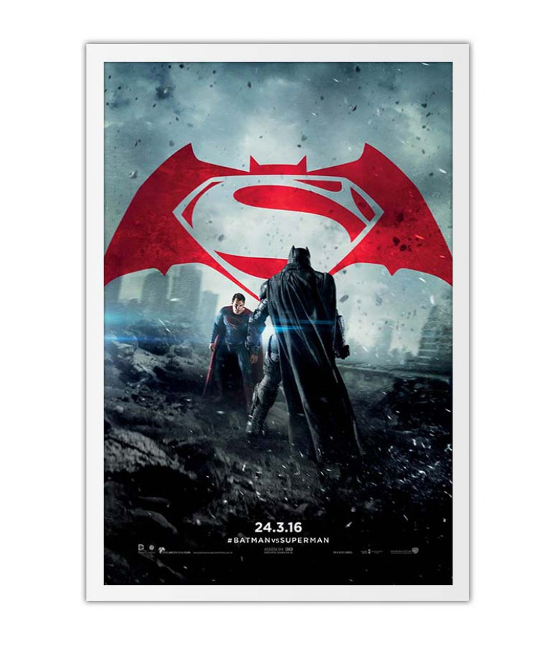 Poster Batman Vs Superman - DC Comics - Filmes