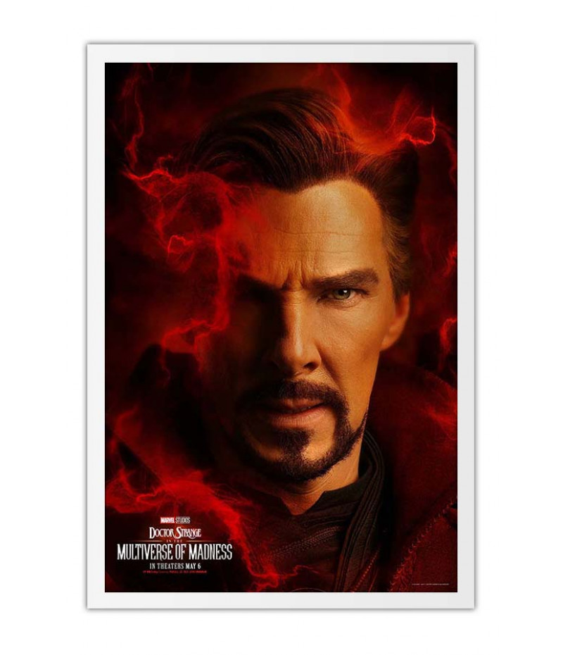Poster Doctor Strange In The Multiverse Of Madness - Doutor Estranho No Multiverso da Loucura - Marvel -Filmes