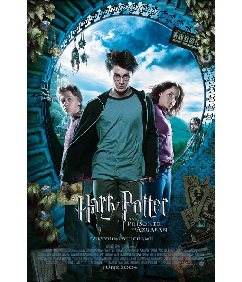Poster Harry Potter 3 e O Prisioneiro de Azkaban - Filmes