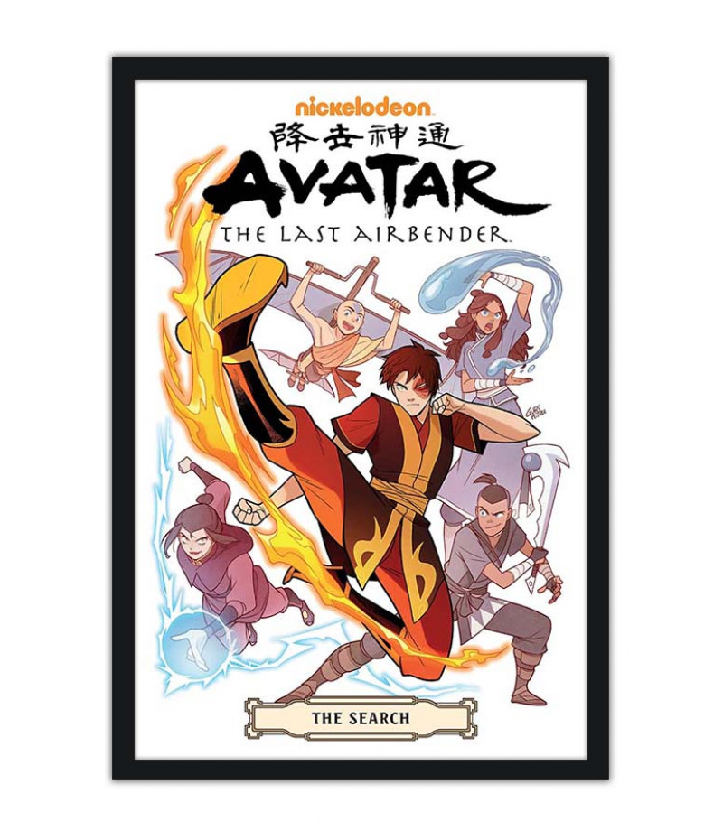 Poster Avatar O Último Mestre de Ar - The Last Airbender - Desenhos - Animes