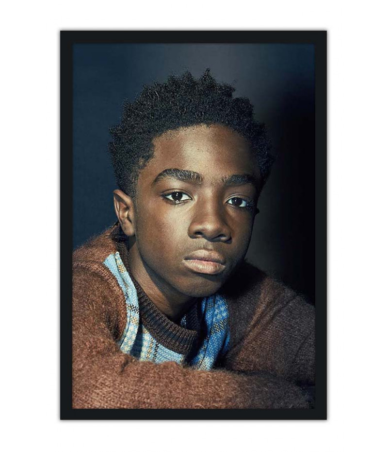 Poster Caleb Maclaughlin - Stranger Things - Ator - Séries