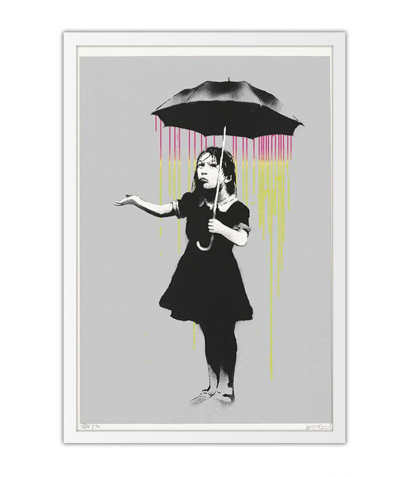 Poster Bansky - Grafite - Street Art