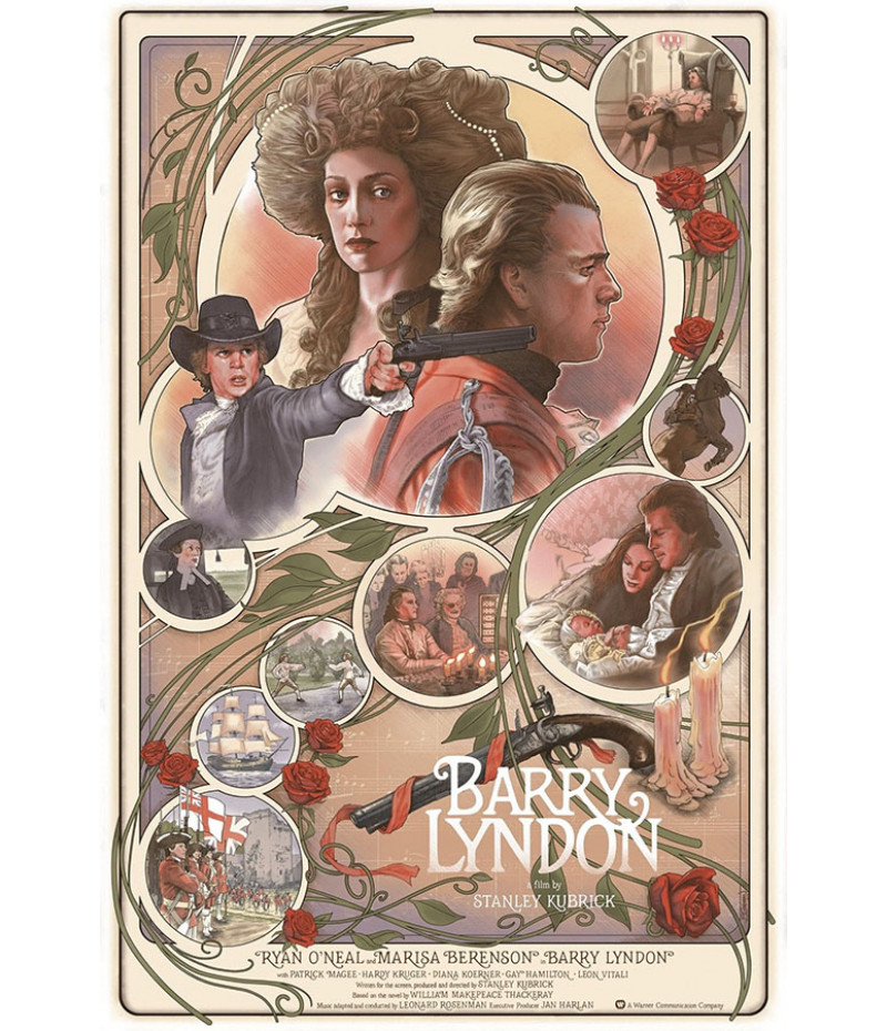 Poster Barry Lyndon - Stanley Kubrick - Filmes