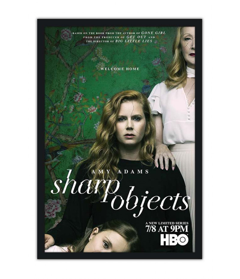 Poster Objetos Cortantes - Sharp Objects - Séries