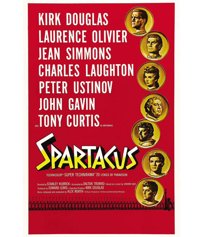 Poster Spartacus - Stanley Kubrick - Filmes