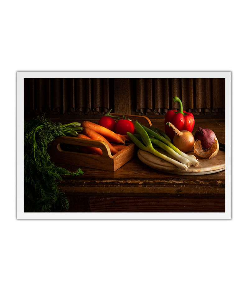 Poster Temperos - Cozinha - Chef - Comida - Culinária