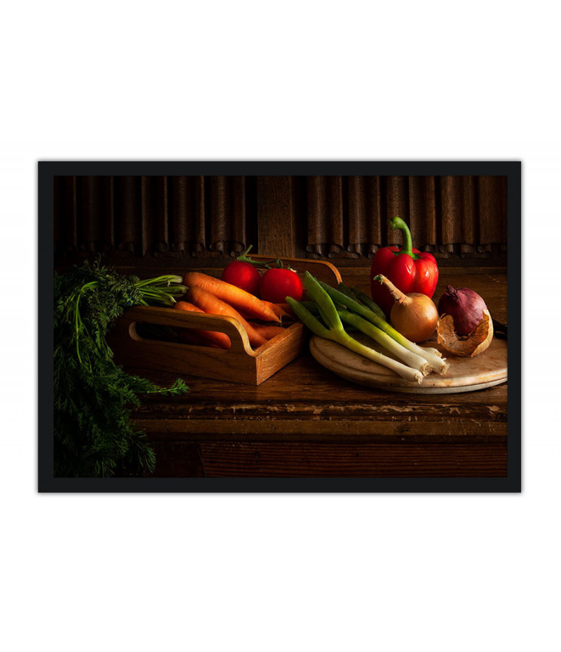 Poster Temperos - Cozinha - Chef - Comida - Culinária