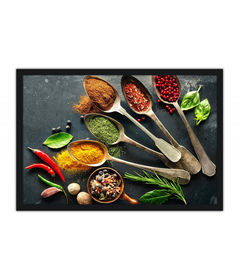 Poster Temperos - Cozinha - Chef - Comida - Culinária
