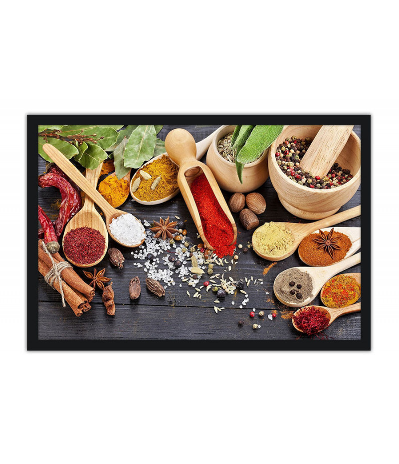 Poster Temperos - Cozinha - Chef - Comida - Culinária