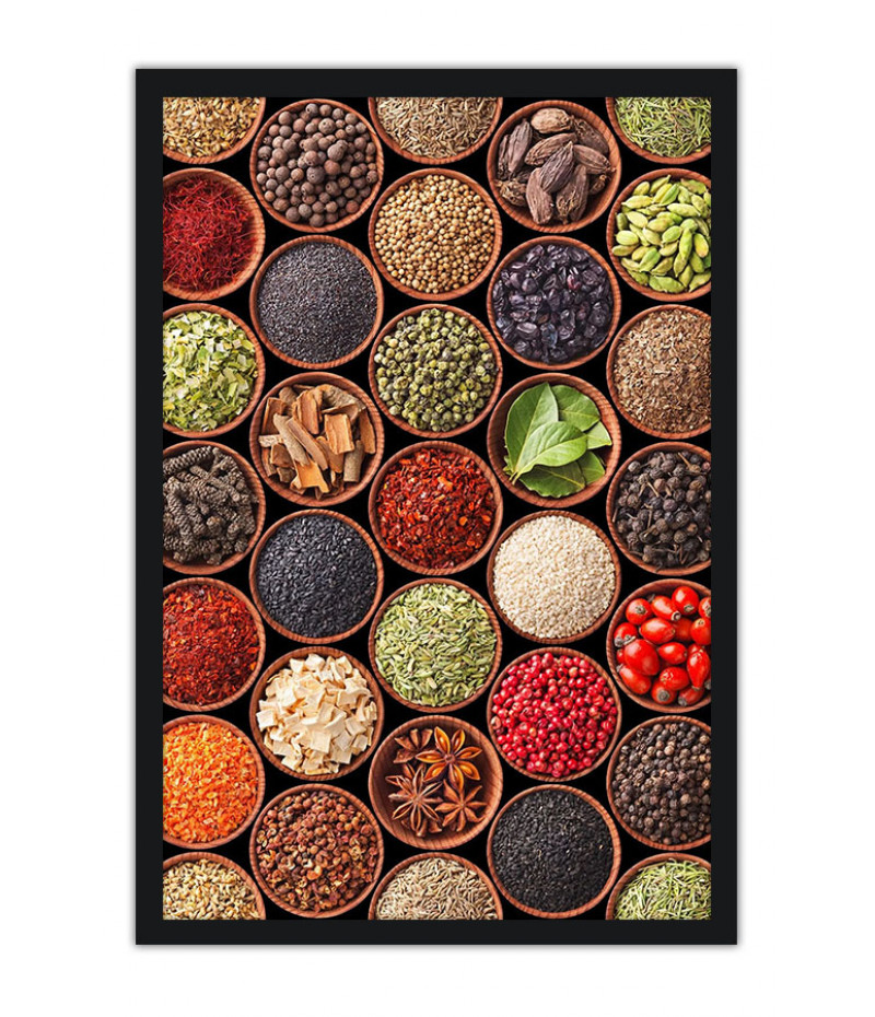 Poster Temperos - Cozinha - Chef - Comida - Culinária