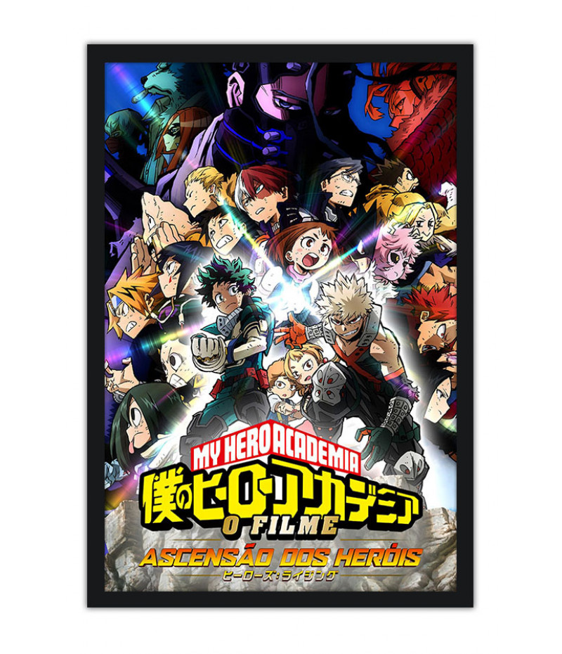 Poster Boku no Hero Academia - Animes