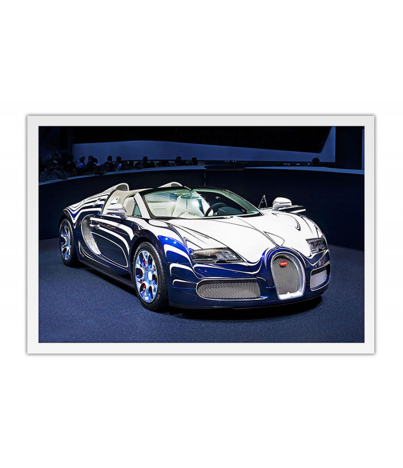 Poster Bugatti Veyron - Carros