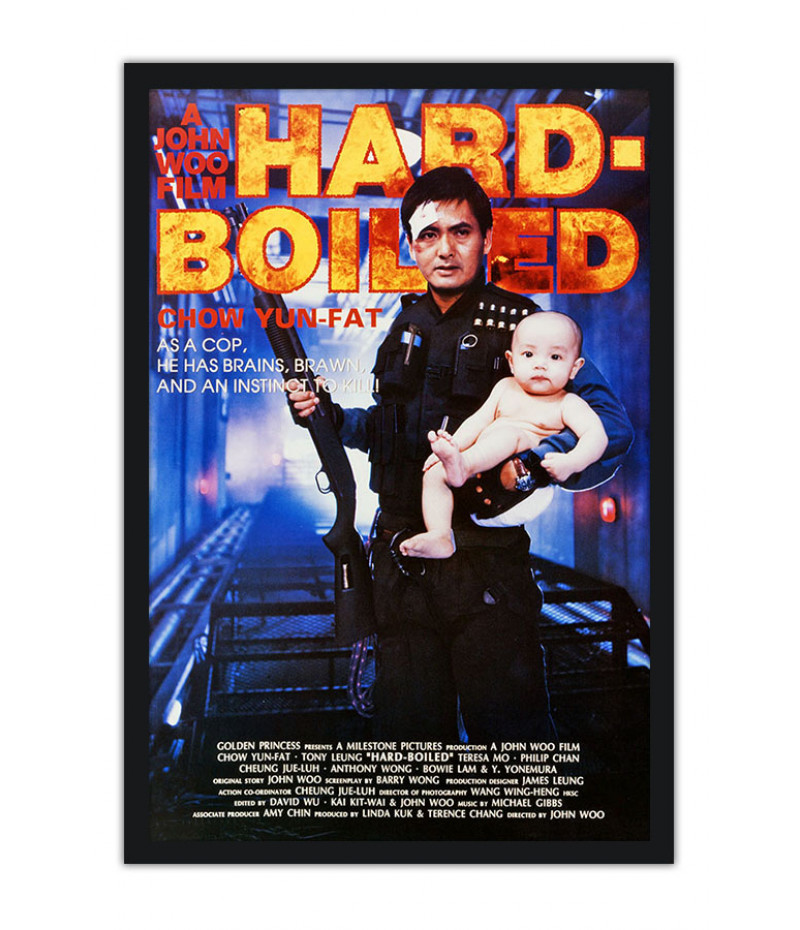 Poster Hard Boiled - Clássico - Filmes